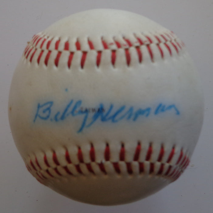 Billy Herman Signed/Autographed Official League Baseball Chicago Cubs JSA 191801