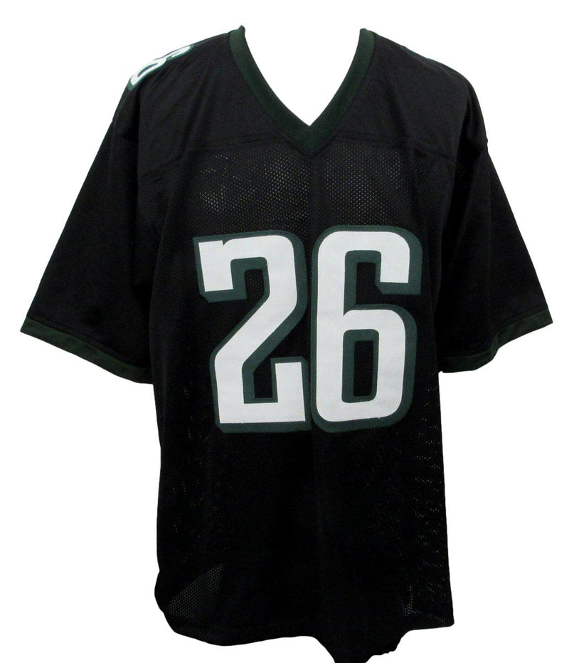 Saquon Barkley Signed/Auto Eagles Black Custom Football Jersey Beckett 190943
