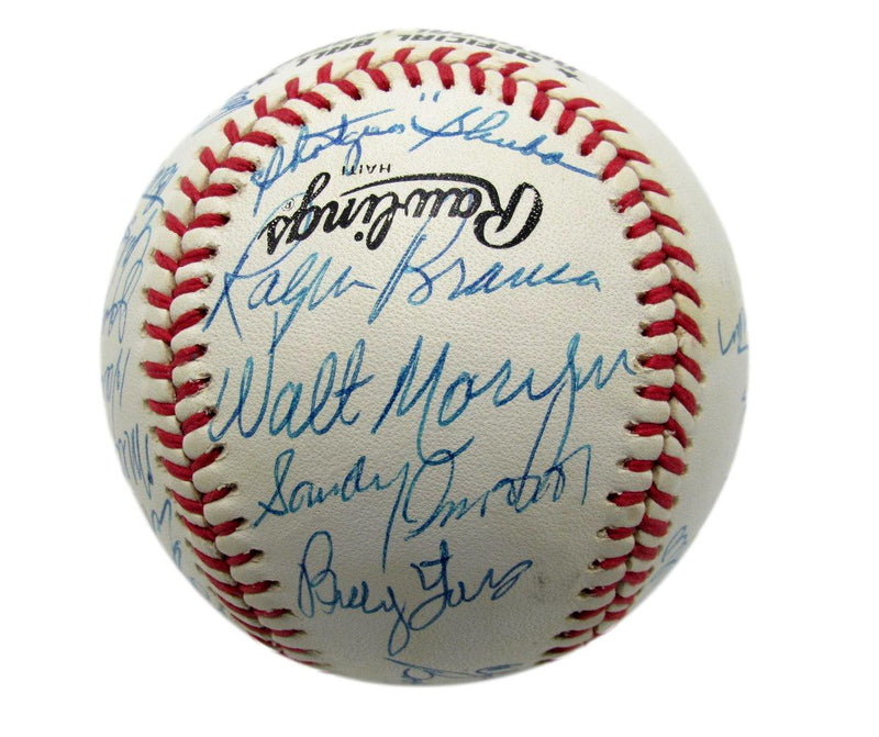 1940s & 50s Dodgers Greats ONL Multi Signed Baseball (26) Herman HOF 192213