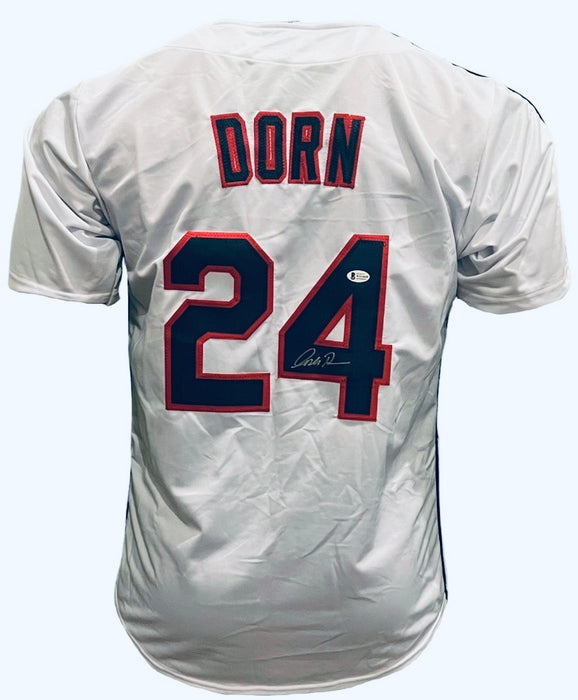 Corbin Bernsen Signed Custom Baseball Jersey Major League The Movie Dorn Beckett