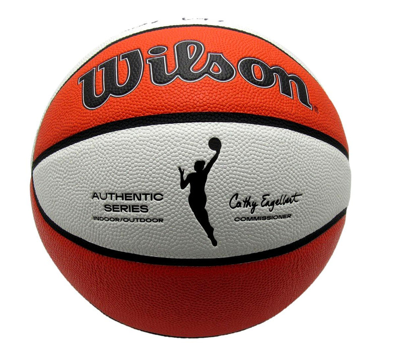 Sue Bird Autographed Wilson Orange/White Basketball Seattle Storm JSA 179442