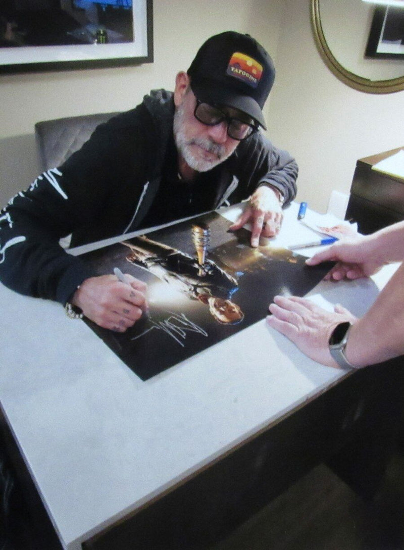 Jeffrey Dean Morgan Autographed/Inscr 16x20 Photo "The Walking Dead" JSA 179416