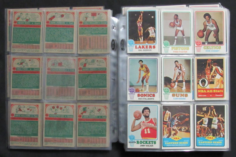 1973-74 TOPPS Basketball Complete Set (264) Abdul-Jabbar Erving West 189322