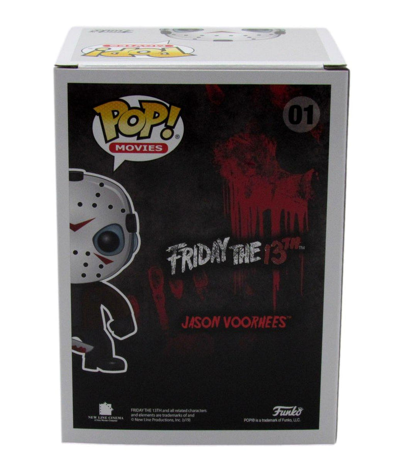 Ari Lehman Signed/Insc Funko Pop! #01 "Friday the 13th" Signed in Red JSA 190715