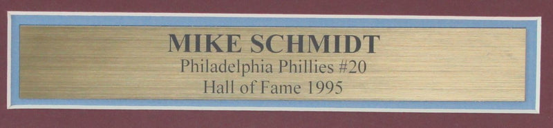 Mike Schmidt HOF Signed/Auto 8x10 Photo Philadelphia Phillies Framed JSA 190853