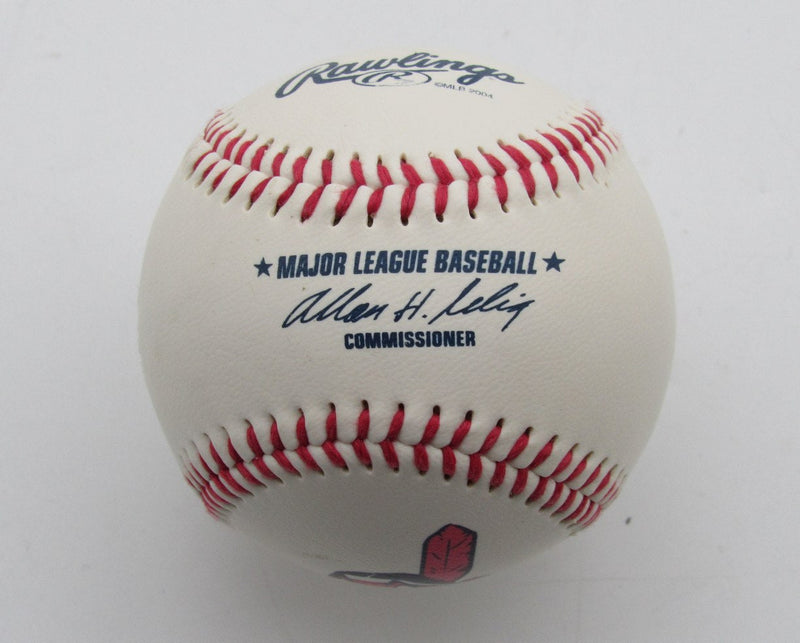 Rich Rollins Autographed Cleveland Indians Logo Baseball 180087