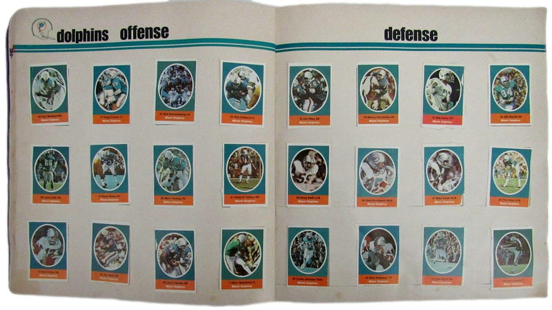 NFL Action '72 Sunoco Stamp Album 56 Pages 165643