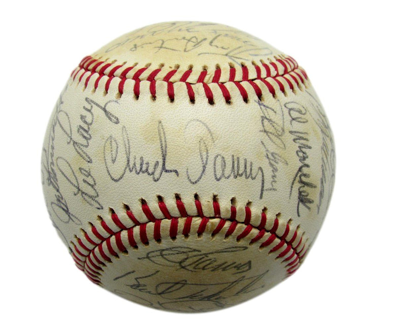1979 Pirates ONL Team Signed Baseball (30) Stargell HOF Parker HOF PSA 192212