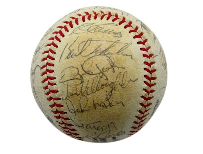 1979 Pirates ONL Team Signed Baseball (30) Stargell HOF Parker HOF PSA 192212