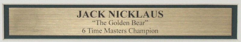 Jack Nicklaus PGA Signed/Autographed 8x10 Photo Framed JSA 192663