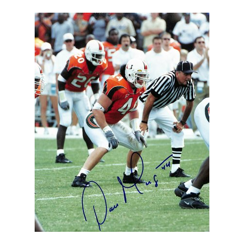 Dan Morgan Signed/Autographed 8x10 Magazine Photo University of Miami 187750