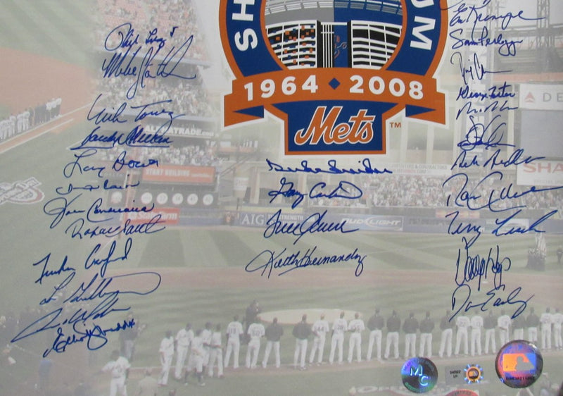 New York Yankees and Mets Collage Team Signed by 96 16x20 Photo MLB Holo 193246