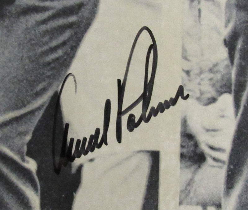 Arnold Palmer Signed/Auto 8x12 B/W Photo Collage PGA Golf Champ JSA 192666