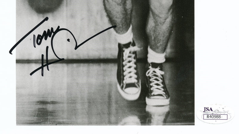Tom Heinsohn HOF Signed/Autographed 4.5x9.5 Photo Boston Celtics JSA 192715