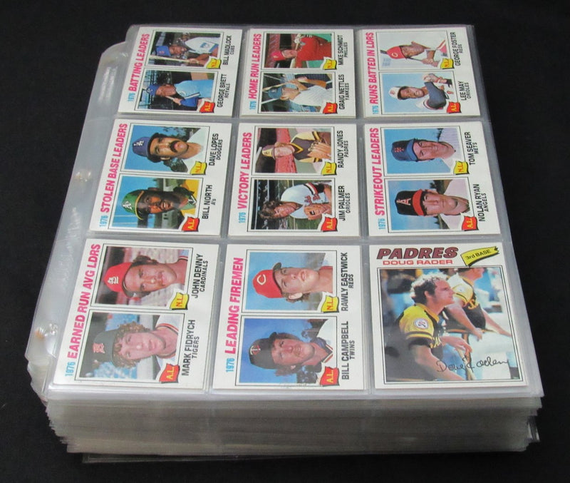 1977 Topps Baseball Complete Set (1-660) Ryan Dale Murphy RC Dawson RC 193635