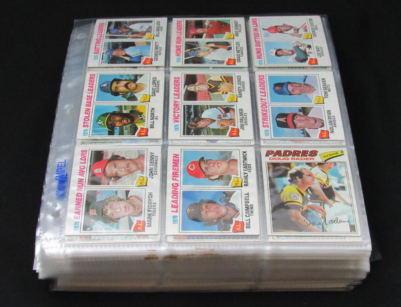 1977 Topps Baseball Complete Set (1-660) Ryan Dale Murphy RC Dawson RC 193609