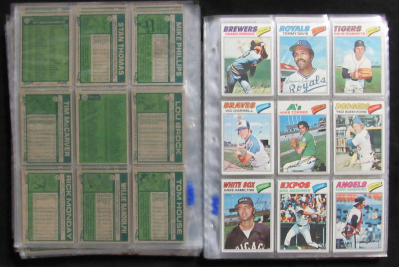 1977 Topps Baseball Complete Set (1-660) Ryan Dale Murphy RC Dawson RC 193609