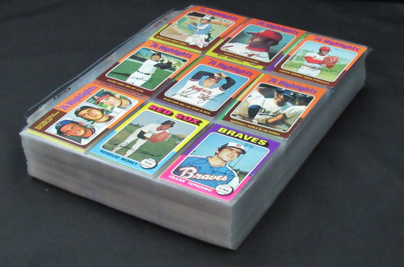 1975 Topps Baseball Card Complete Set (1-660) Brett Yount Aaron Schmidt 193634
