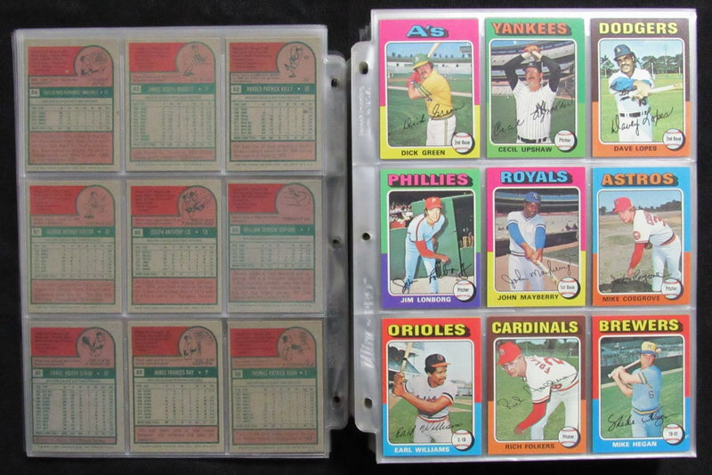 1975 Topps Baseball Card Complete Set (1-660) Brett Yount Aaron Schmidt 193634