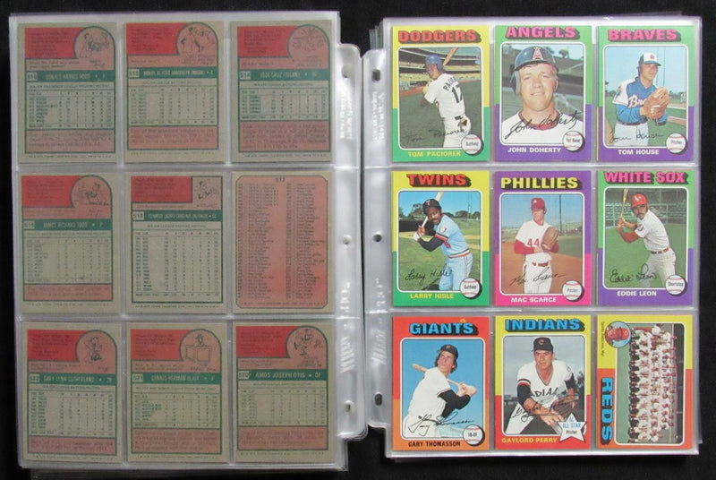 1975 Topps Baseball Card Complete Set (1-660) Brett Yount Aaron Schmidt 193634