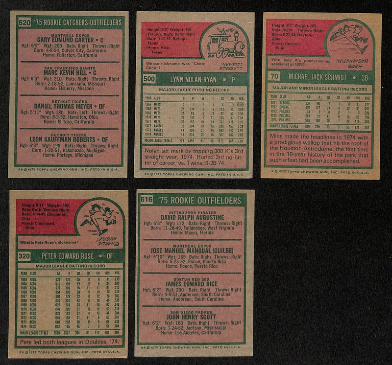 1975 Topps Baseball Card Complete Set (1-660) Brett Yount Aaron Schmidt 193611