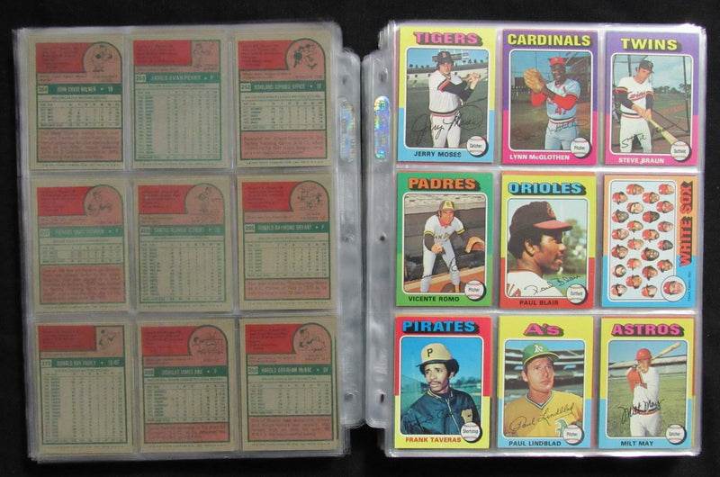1975 Topps Baseball Card Complete Set (1-660) Brett Yount Aaron Schmidt 193611