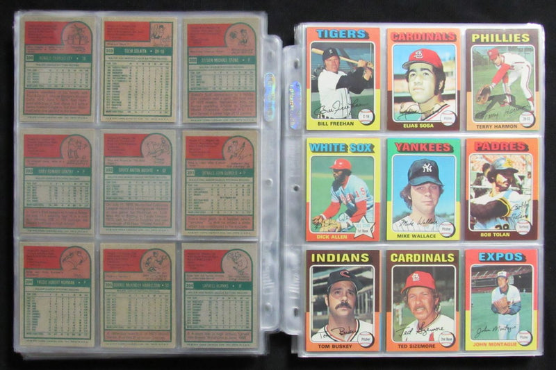 1975 Topps Baseball Card Complete Set (1-660) Brett Yount Aaron Schmidt 193611