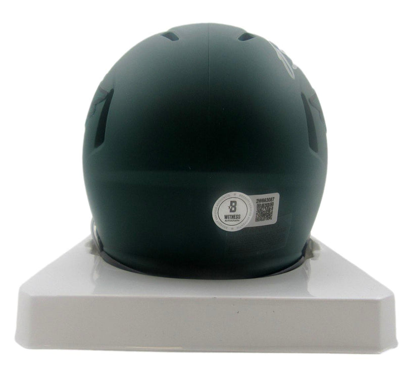 Brandon Graham Signed/Auto Rave Mini Football Helmet Eagles Beckett 193647