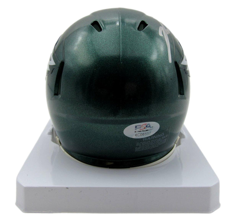 Jalen Carter Signed/Autographed Speed Mini Football Helmet Eagles PSA/DNA 193669