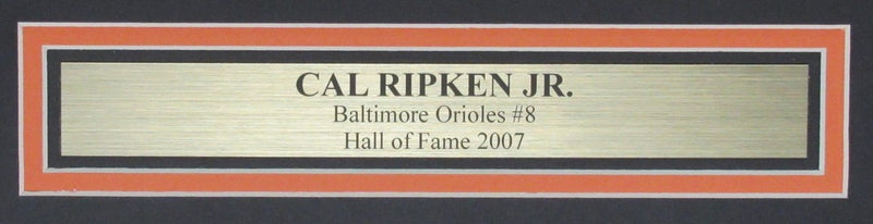 Cal Ripken Jr. HOF Signed/Auto 16x20 Photo Orioles Framed MLB Hologram 193619