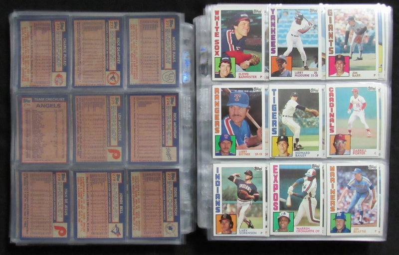 1984 Topps Complete Baseball Set (792) Ryan Mattingly Strawberry 193612