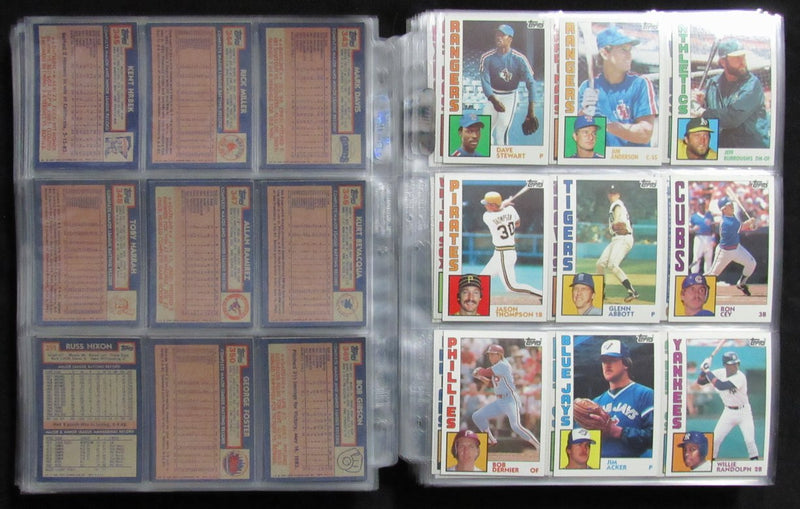 1984 Topps Complete Baseball Set (792) Ryan Mattingly Strawberry 193612