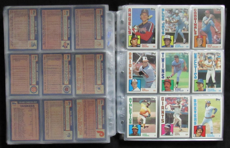 1984 Topps Complete Baseball Set (792) Ryan Mattingly Strawberry 193612