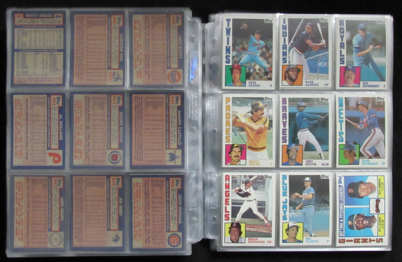 1984 Topps Complete Baseball Set (792) Ryan Mattingly Strawberry 193612