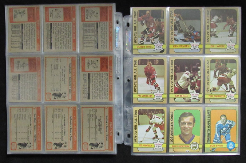 1972-73 Topps Hockey Cards Complete Set (1-176) Bobby Orr/Guy Lafleur 193614