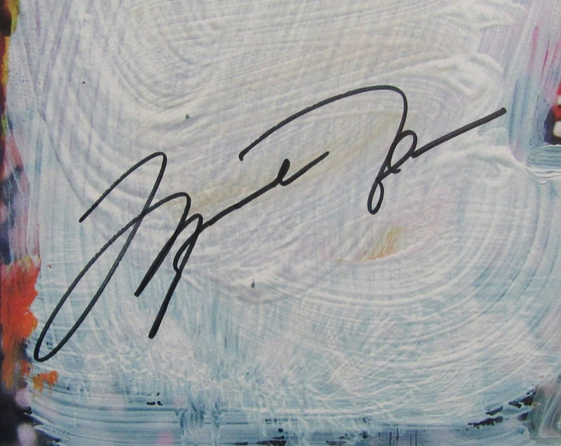 Michael Jordan Autographed Peter Max Lithograph "Last Shot" w/Remarque UDA
