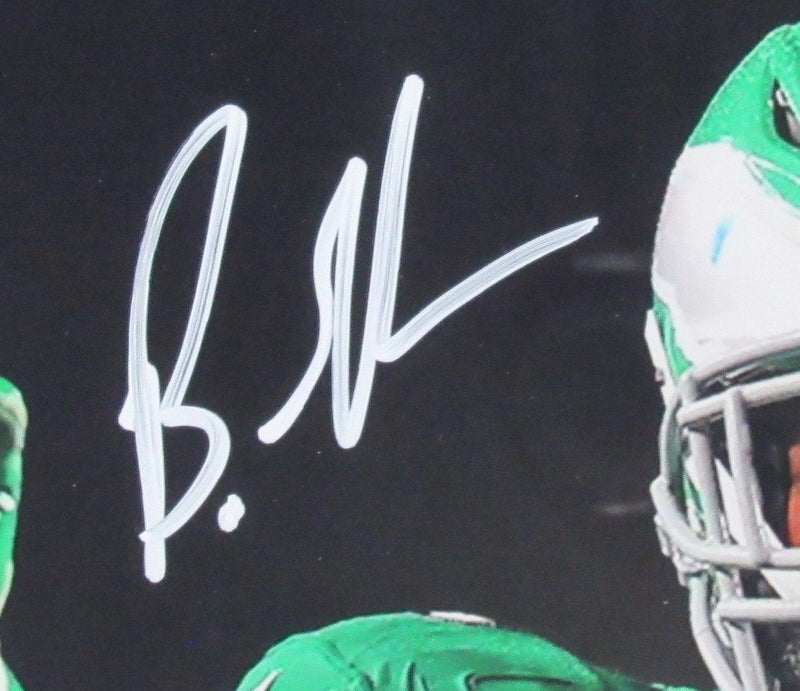 Brandon Graham Signed/Auto 11x14 Photo Philadelphia Eagles Framed Beckett 193919