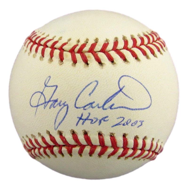 Gary Carter HOF Signed/Inscribed ONL Baseball New York Mets Steiner 192732