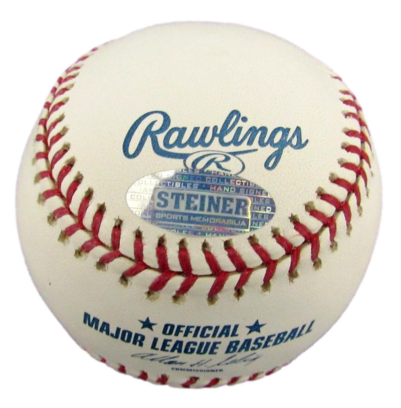 Randy Johnson HOF Signed/Autographed OML Baseball Diamondbacks Steiner 192737