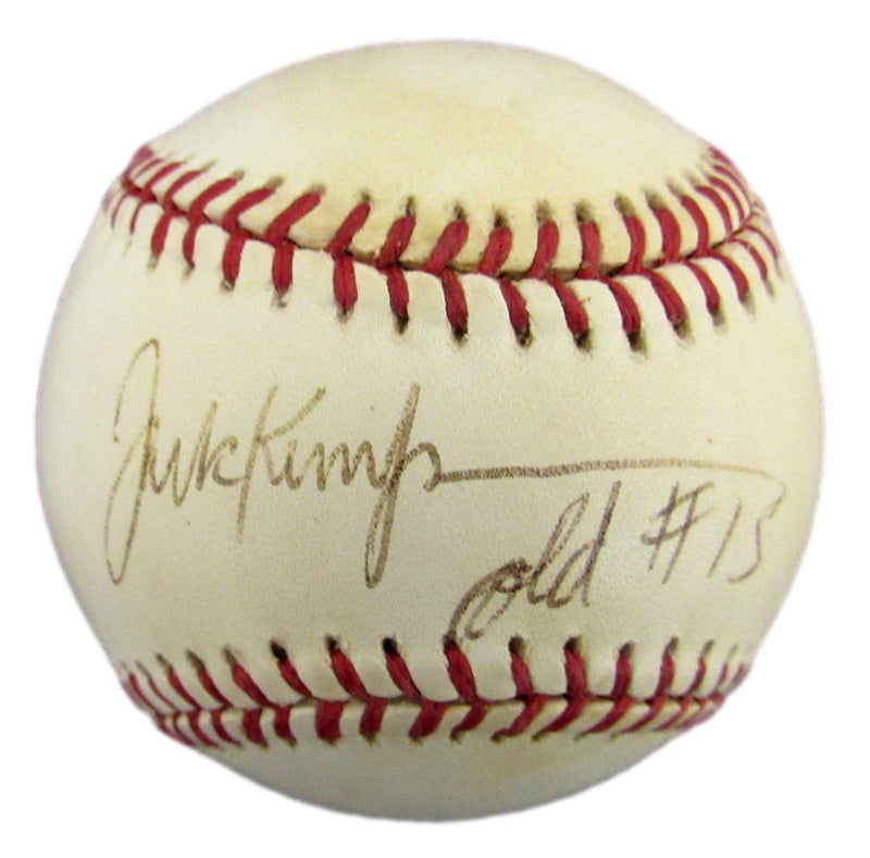 Jack Kemp Buffalo Bills AFL QB Signed/Auto OAL Baseball JSA 192739