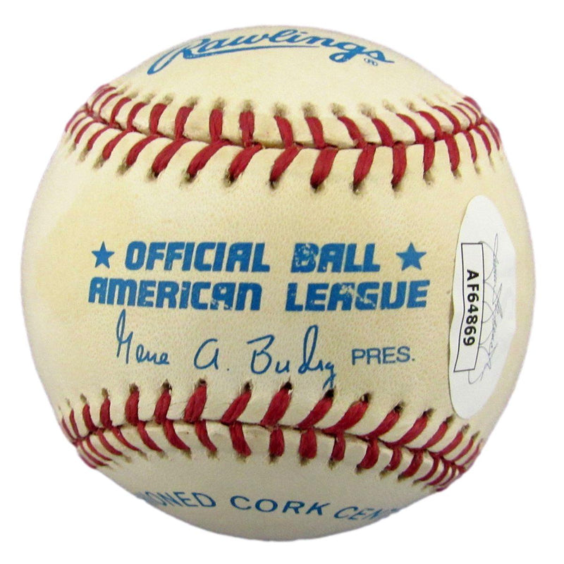 Jack Kemp Buffalo Bills AFL QB Signed/Auto OAL Baseball JSA 192739