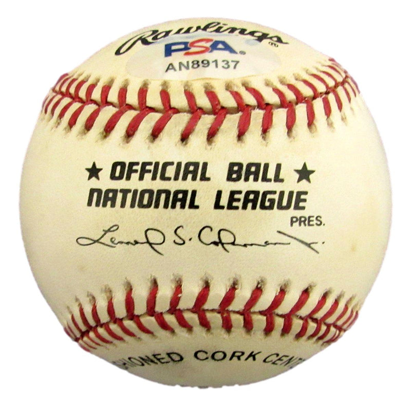 Richie Ashburn HOF Signed/Autographed Full Name ONL Baseball Phillies PSA/DNA 192742