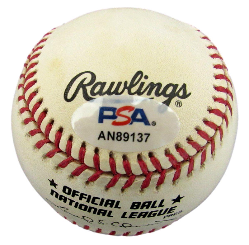 Richie Ashburn HOF Signed/Autographed Full Name ONL Baseball Phillies PSA/DNA 192742
