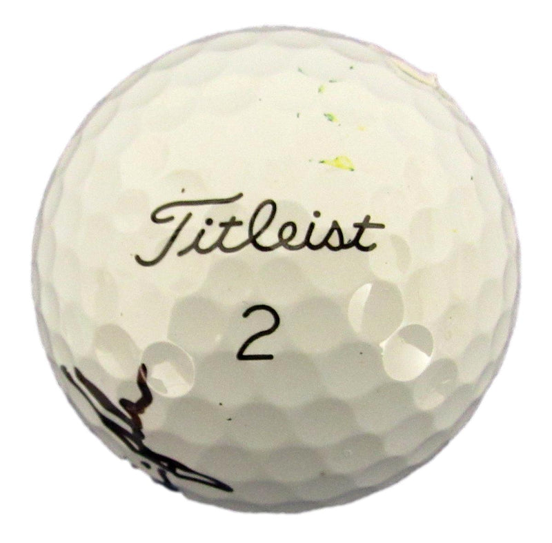 Dustin Johnson Signed Masters Logo Autographed Golf Ball JSA 192743