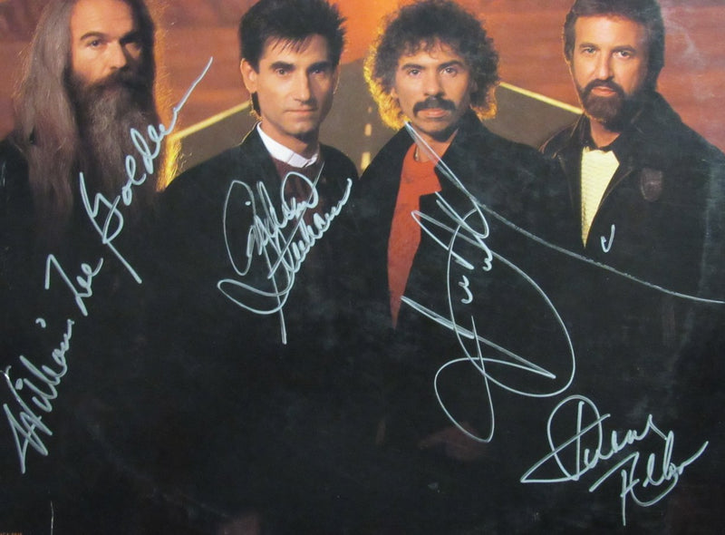 Oak Ridge Boys Multi-Signed by 4 "Where the Fast Lane Ends" Album PSA/DNA 193939