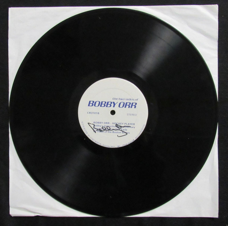 Bobby Orr HOF Signed "The Two Sides of Bobby Orr" Record Bruins PSA/DNA 193942
