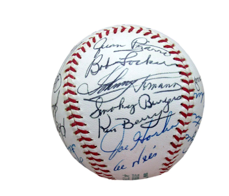 1966 Chicago White Sox Team Signed OAL Baseball (26) Hoyt Wilhelm HOF 193592