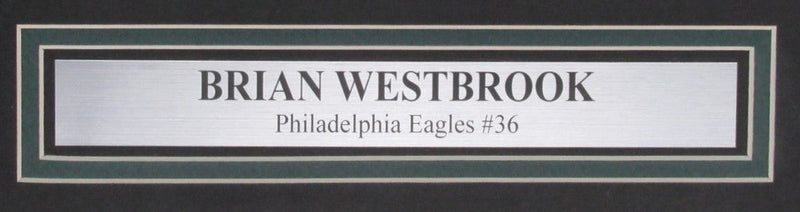 Brian Westbrook Signed/Auto 16x20 Photo Framed Philadelphia Eagles Beckett 193991