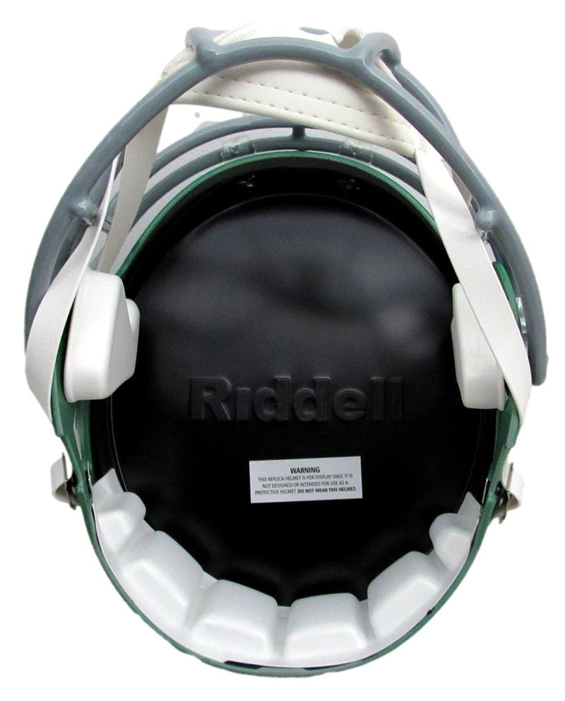 Lane Johnson Signed Kelly Full Size Speed Replica Helmet Eagles PSA/DNA 193551
