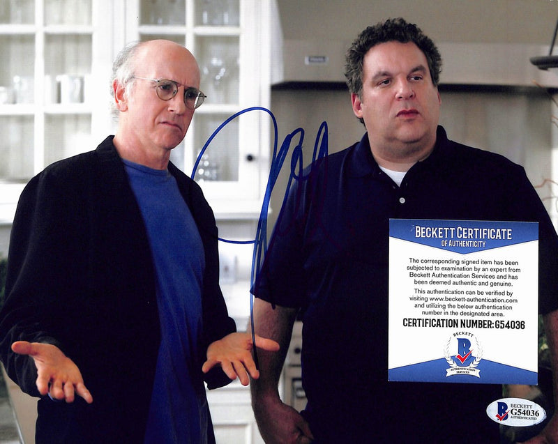 Jeff Garlin Signed/Auto 8x10 Photo Actor "Curb Your Enthusiasm" Beckett 193753